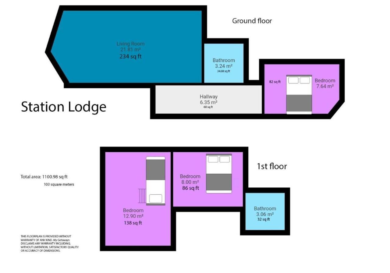 ברייטון Station Lodge By My Getaways מראה חיצוני תמונה